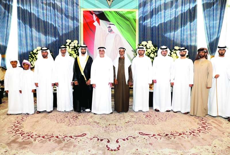 Maktoum bin Mohammed Attends weddings of Al Rumaithy