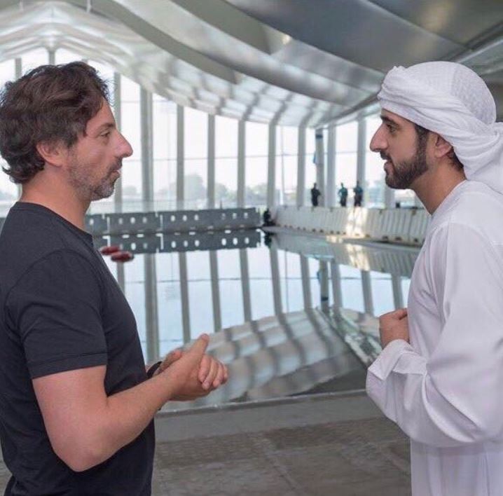 Hamdan bin Mohammed meets Google Co-Founder and President of Google’s parent company Alphabet Inc. in Dubai