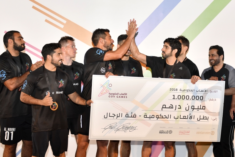 Hamdan bin Mohammed leads F3 Team to Victory at Gov. Games 