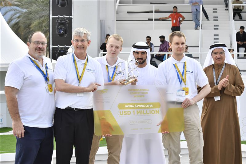 Hamdan bin Mohammed honors winners of UAE Drones, AI & Robotics for Good Awards