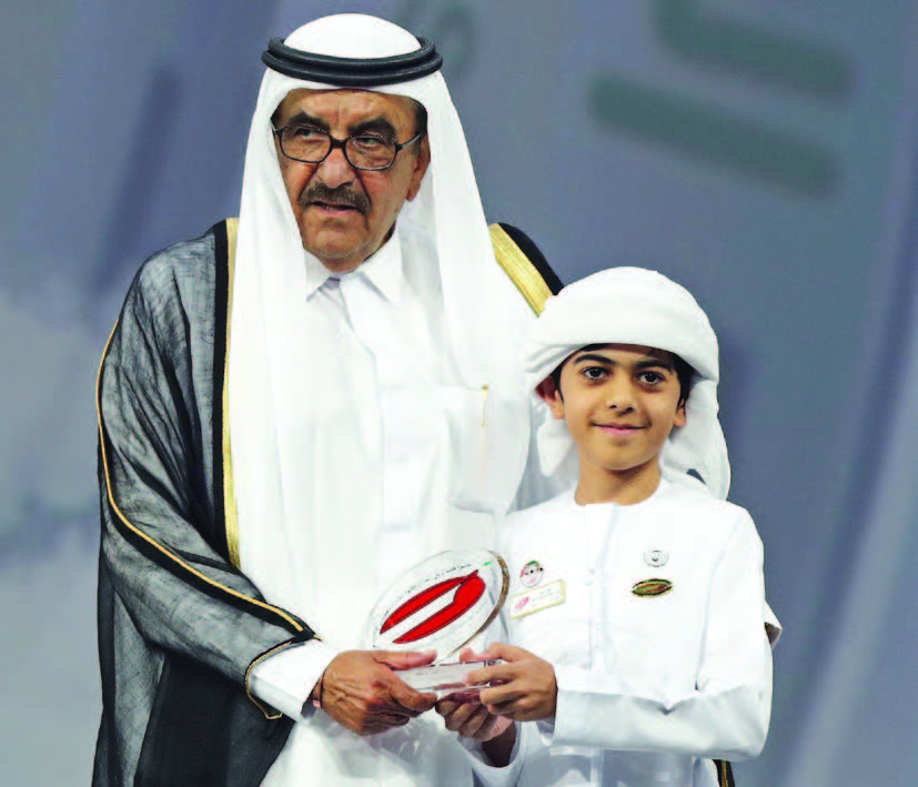Hamdan bin Rashid honors winners of the Hamdan bin Rashid Al Maktoum Award for Distinguished Academic Performance