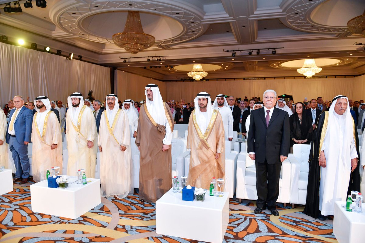 Hamdan bin Mohammed attends the opening ceremony of the sixth International Conference on Arabic language and honors the winners of Mohammed bin Rashid Arabic Language Award