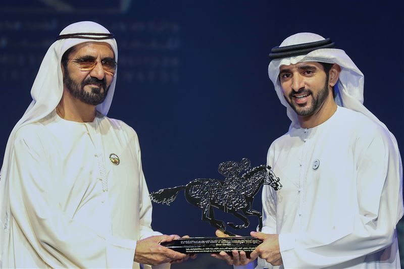 Mohammed bin Rashid honors winners of Mohammed bin Rashid Al Maktoum Horse Racing Excellence Awards 2017