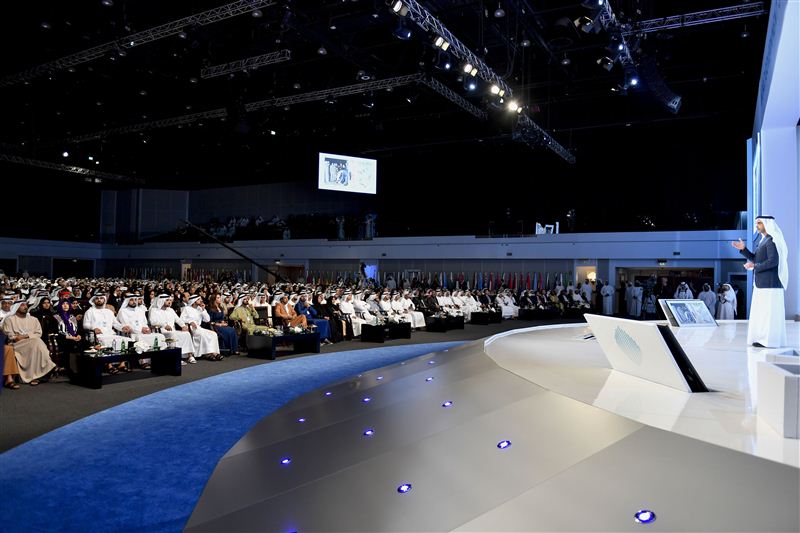 Mohammed bin Rashid attends Saif bin Zayed's session in the World Government Summit 2017