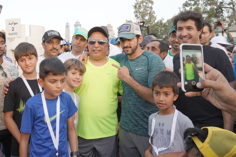 Hamdan bin Mohammed inaugurates "Dubai Fitness Challenge" with broad corporate and community participation