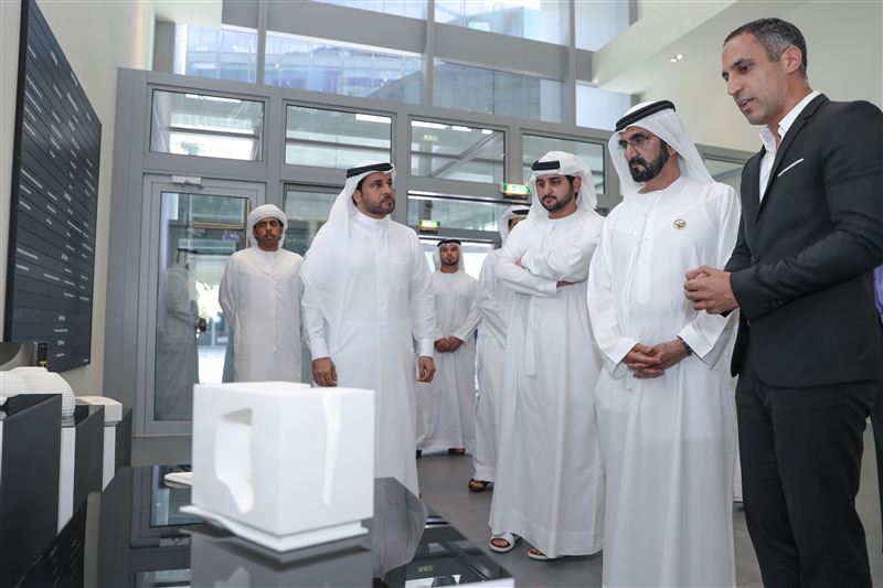 Mohammed bin Rashid visits Dubai Design District