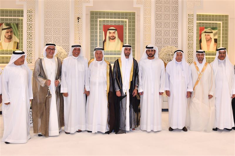 Maktoum bin Mohammed attends lunch banquet of Al Fardan weddings
