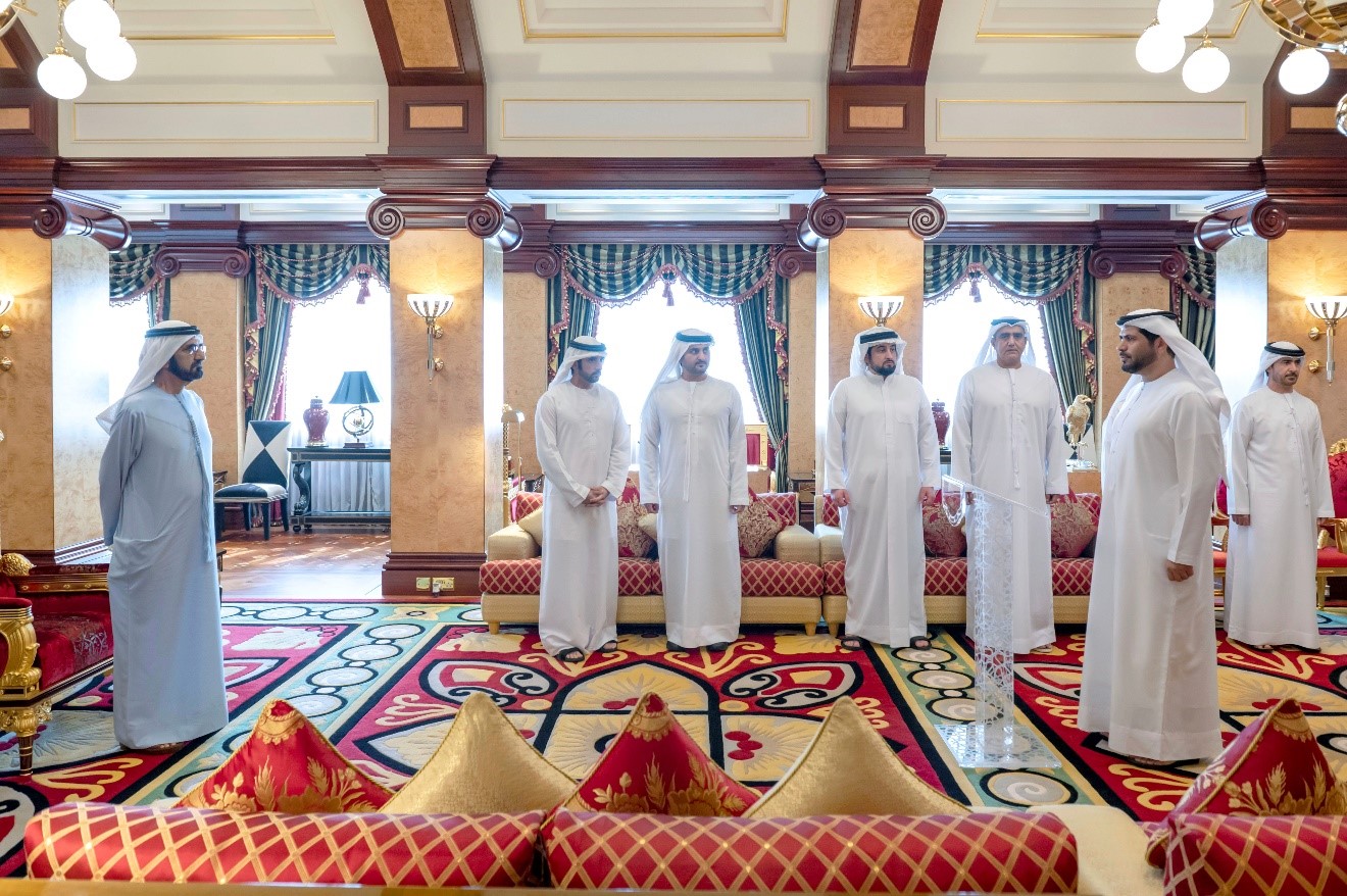 Four judges of Judicial Inspection Department sworn in before Mohammed bin Rashid