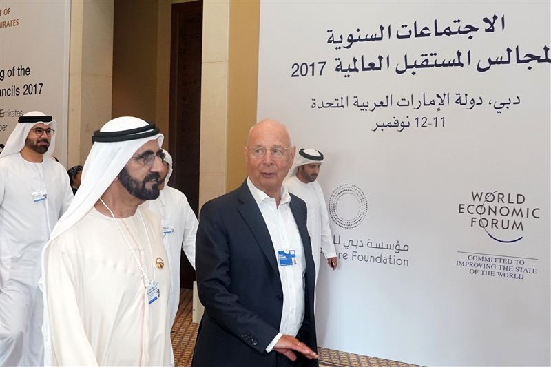 Mohammed bin Rashid attends some of second annual meetings of Global Future Councils