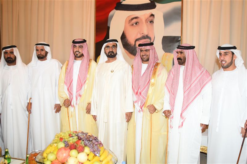Mohammed bin Rashid attends weddings of Al-Hajeri and Al-Harbi tribes