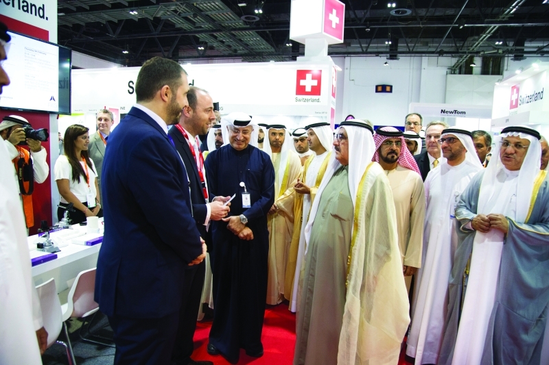 Hamdan bin Rashid opens UAE International Dental Conference & Arab Dental Exhibition