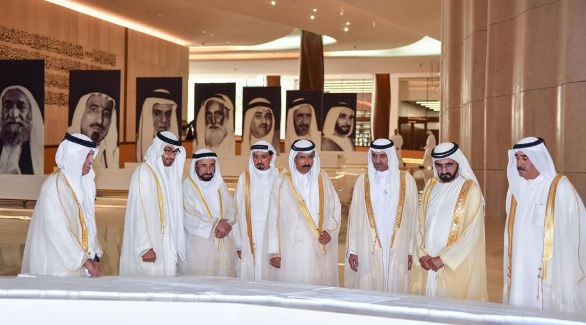 Mohammed bin Rashid, Mohammed bin Zayed and rulers of emirates open "Union Museum"