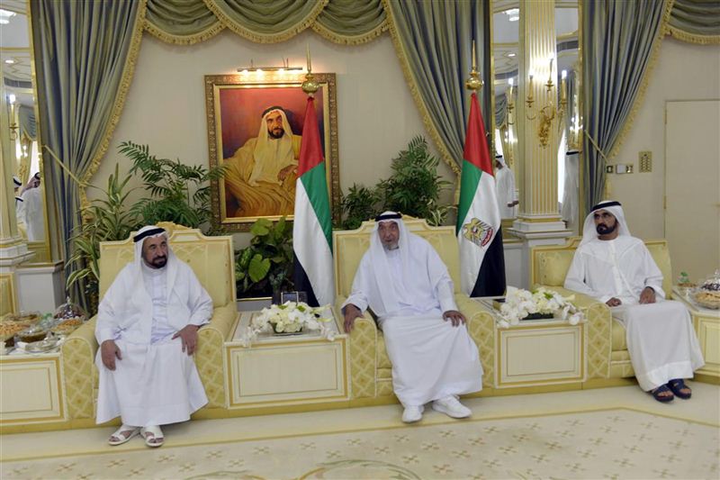 UAE President receives Eid Al Fitr Greeting from Rulers of the Emirates, Crown Princes and Deputy Rulers