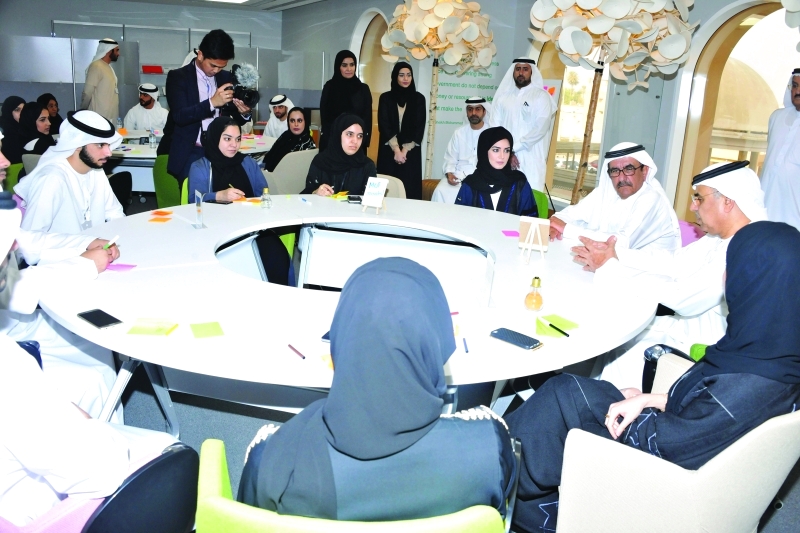 Hamdan bin Rashid inaugurates Innovation Lab in the Ministry of Finance 