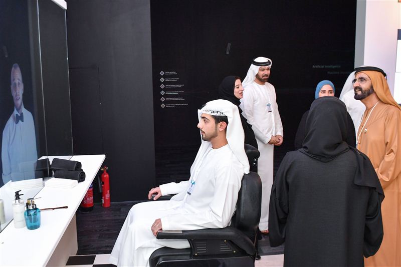 Mohammed bin Rashid visits Creative Governments Exhibition